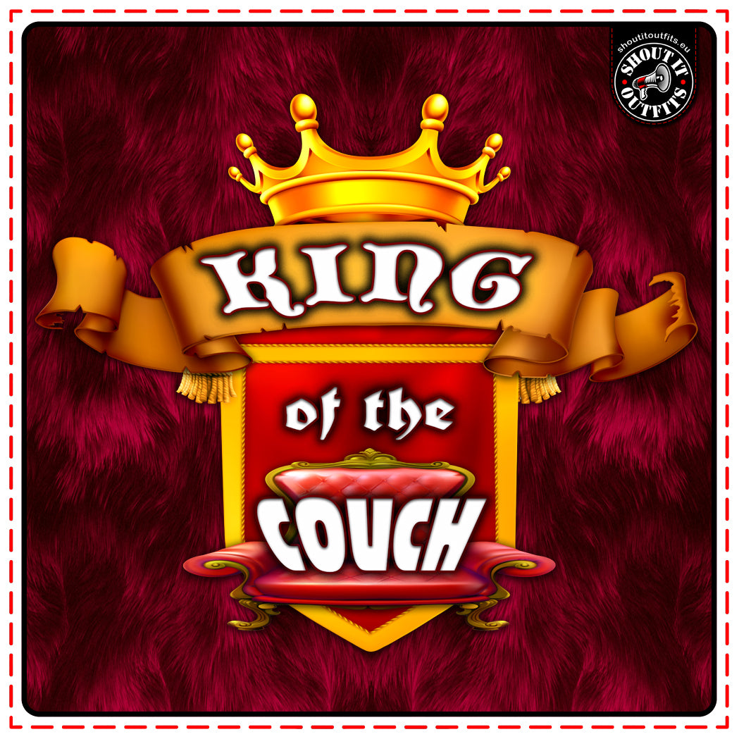 King of the Couch Hooded Blanket