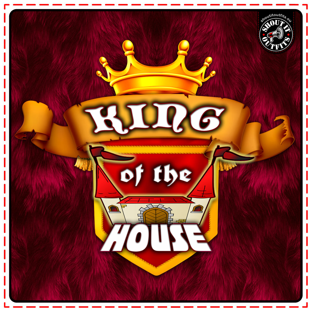 King of the House Hooded Blanket